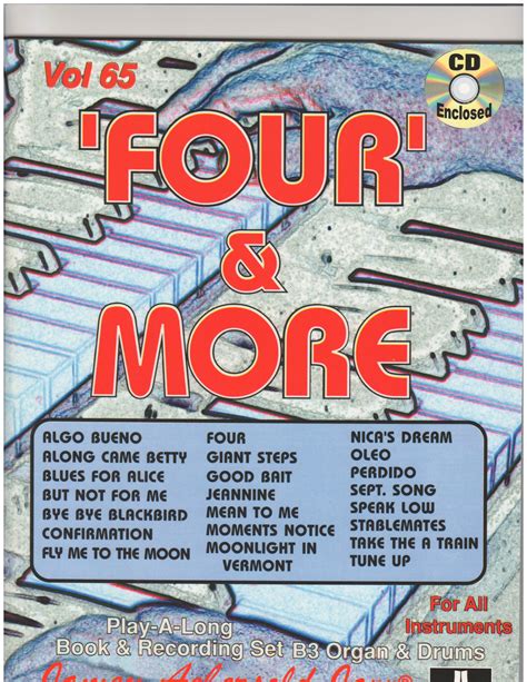  Volume 65 - Four & More by Jamey Aebersold